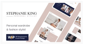 S.King | Personal Stylist and Fashion Blogger WordPress Theme