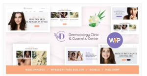 D&C | Dermatology Clinic & Cosmetology Center WordPress Theme