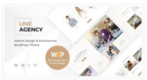 Line Agency | Interior Design & Architecture WordPress Theme