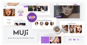 Muji | Beauty Shop & Spa Salon WordPress Theme