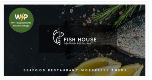 Fish House | A Stylish Seafood Restaurant / Cafe / Bar WordPress Theme