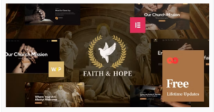 Faith & Hope | A Modern Church & Religion Non-Profit WordPress Theme