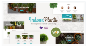 Indoor Plants | Houseplants store & Gardening WordPress Theme