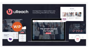 uReach | Immigration & Relocation Law Consulting WordPress Theme