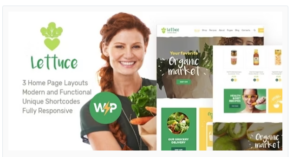 Lettuce | Organic Food & Eco Online Store Products WordPress Theme