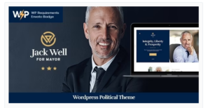Jack Well | Elections Campaign & Political WordPress Theme