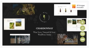 Chardonnay - Wine Store & Vineyard WordPress Theme 1.19