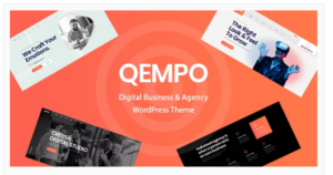Qempo - Digital Agency Services WordPress Theme