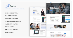 Enzio - Responsive Business WordPress Theme