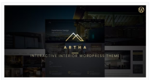 Artha Interactive Interior WordPress Theme