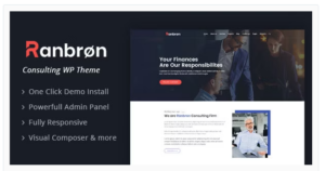 Ranbron - Business and Consulting WordPress Theme