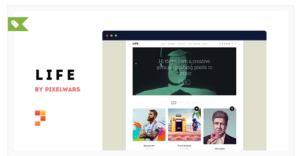Life - Boxed Portfolio WordPress Theme