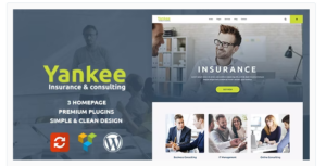 Yankee - Insurance & Consulting WordPress Theme