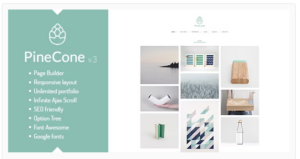 PineCone - Creative Portfolio and Blog for Agency