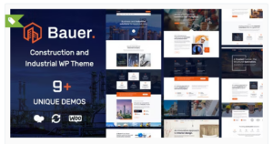 Bauer | Construction and Industrial WordPress Theme
