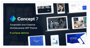 Concept Seven | Responsive Multipurpose WordPress Theme