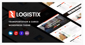 Logistix - Transportation WordPress Theme