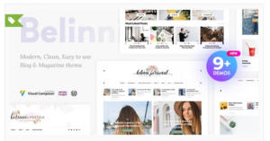 Belinni - Multi-Concept Blog / Magazine WordPress Theme