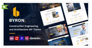 Byron | Construction and Engineering WordPress Theme