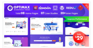 Optimax - SEO & Marketing WordPress Theme