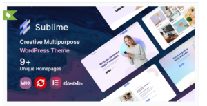 Sublime | Creative Multipurpose WordPress Theme