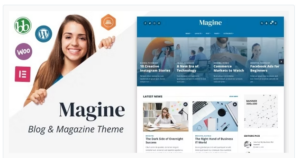 Magine - Business Blog WordPress Theme