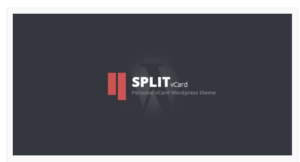Split : WordPress CV/Vcard Template