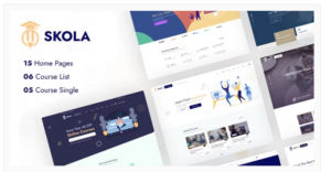 Skola - LMS Online Courses WordPress Theme