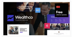 WealthCo | Business & Financial Consulting WordPress Theme