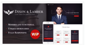 Dixon & Lamber | Law Firm WordPress Theme