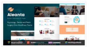 Aleanta - Psychology Consulting Theme