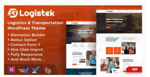 Logistek - Logistics & Transportation WordPress Theme