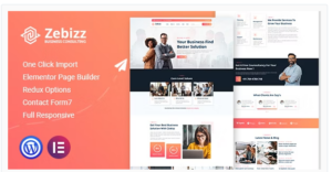 Zebizz - Business Consulting WordPress Theme