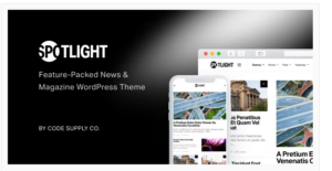 Spotlight - Feature-Packed News & Magazine WordPress Theme