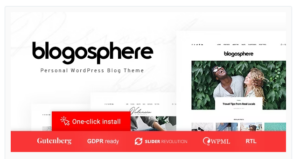 Blogosphere - Magazine and Blog WordPress Theme