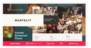 Mantelit - Food Delivery & Restaurant WordPress Theme