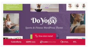 Do Yoga - Fitness Studio & Pilates Club WordPress Theme