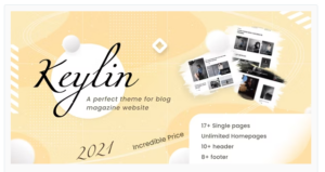 Keylin - WordPress Magazine and Blog Theme