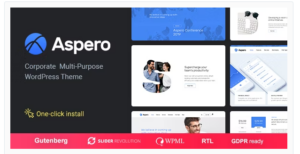 Aspero - Business WordPress Theme