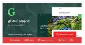Grasshopper - Landscape Design and Gardening Services WP Theme