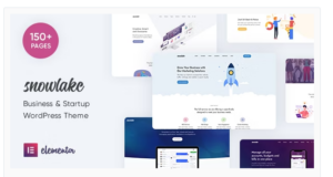 Snowlake - Creative Business & Startup WordPress Theme