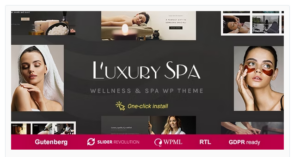 Luxury Spa - Wellness and Beauty WordPress Theme