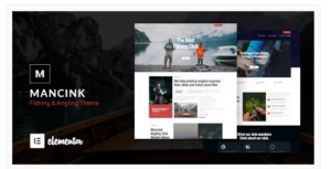 Mancink - Fishing & Angling Club WordPress Theme