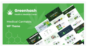 Greenhash - Medical WordPress Theme