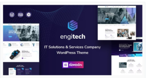 Engitech - IT Solutions & Services WordPress Theme
