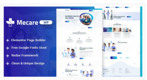 Mecare – Hospital and Health WordPress Theme