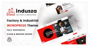 Indusza - Industrial & Factory WordPress