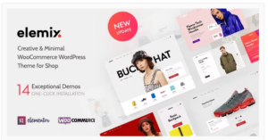 Elemix - Modern & Creative Elementor WooCommerce Theme