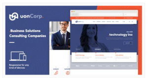 Uon Corp | Company and Business Consultation WordPress Theme