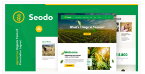 Seodo | Agriculture Farming Foundation WordPress Theme